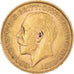 Moeda, Grã-Bretanha, George V, 1/2 Sovereign, 1914, London, AU(50-53), Dourado