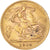 Moneda, Gran Bretaña, George V, 1/2 Sovereign, 1914, London, MBC+, Oro, KM:819