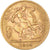 Moeda, Grã-Bretanha, George V, 1/2 Sovereign, 1914, London, AU(50-53), Dourado