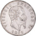 Monnaie, Italie, Vittorio Emanuele II, 5 Lire, 1874, Milan, SUP, Argent, KM:8.3