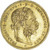 Moeda, Áustria, Franz Joseph I, 8 Florins-20 Francs, 1882, AU(50-53), Dourado