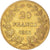 Moneda, Bélgica, Leopold I, 20 Francs, 1865, MBC, Oro, KM:23