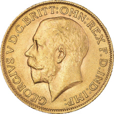 Moneta, Gran Bretagna, George V, Sovereign, 1913, London, SPL-, Oro, KM:820