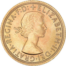 Münze, Großbritannien, Elizabeth II, Sovereign, 1965, UNZ, Gold, KM:908