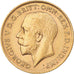 Münze, Großbritannien, George V, 1/2 Sovereign, 1911, London, VZ, Gold, KM:819