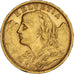 Moneta, Svizzera, 20 Francs, 1902, Bern, SPL, Oro, KM:35.1