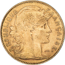 Coin, France, Marianne, 10 Francs, 1911, Paris, EF(40-45), Gold, KM:846