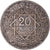 Moneta, Maroko, Mohammed V, 20 Francs, 1347, Paris, AU(50-53), Srebro, KM:39