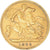 Coin, Great Britain, Edward VII, 1/2 Sovereign, 1902, EF(40-45), Gold, KM:804