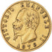 Moneda, Italia, Vittorio Emanuele II, 20 Lire, 1876, Rome, MBC+, Oro, KM:10.2