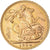 Moneda, Gran Bretaña, Edward VII, Sovereign, 1904, MBC+, Oro, KM:805