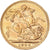 Moneda, Gran Bretaña, Edward VII, Sovereign, 1906, London, EBC, Oro, KM:805