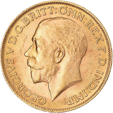 Moneta, Gran Bretagna, George V, Sovereign, 1913, London, SPL-, Oro, KM:820