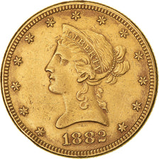 Munten, Verenigde Staten, Coronet Head, $10, Eagle, 1882, U.S. Mint