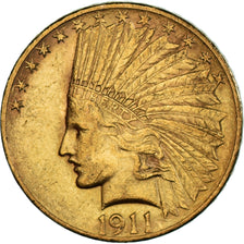 Münze, Vereinigte Staaten, Indian Head, $10, Eagle, 1911, Philadelphia, VZ