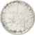 Moneta, Francja, Semeuse, Franc, 1909, EF(40-45), Srebro, KM:844.1, Gadoury:467