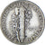 Monnaie, États-Unis, Mercury Dime, Dime, 1941, Philadelphie, TTB, Argent