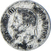 Moneda, Francia, Napoleon III, 20 Centimes, 1866, Paris, BC+, Plata, KM:805.1