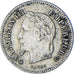 Moneda, Francia, Napoleon III, 20 Centimes, 1867, Paris, BC+, Plata, KM:808.1