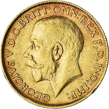 Moneta, Gran Bretagna, George V, Sovereign, 1911, London, Souverain, BB+, Oro