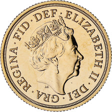 Großbritannien, Elizabeth II, Sovereign, 2016, STGL, Gold