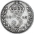 Coin, Great Britain, George V, 3 Pence, 1913, EF(40-45), Silver, KM:813