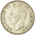 Moeda, Grã-Bretanha, George VI, Florin, Two Shillings, 1946, EF(40-45), Prata