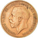 Moneta, Wielka Brytania, George V, Penny, 1919, VF(30-35), Bronze, KM:810