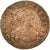 Coin, France, Louis XIII, Double tournois, buste laurée et drapé, Double