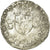 Moneda, Francia, Henri II, Douzain aux croissants, 1551, Rouen, BC+, Vellón