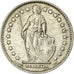 Coin, Switzerland, Franc, 1960, Bern, AU(55-58), Silver, KM:24