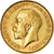 Moneda, Gran Bretaña, George V, 1/2 Sovereign, 1913, EBC+, Oro, KM:819