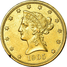 Münze, Vereinigte Staaten, Coronet Head, $10, Eagle, 1905, U.S. Mint