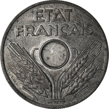 Munten, Frankrijk, 20 Centimes, 1943, Pessac, error without hole, PR+, Zinc