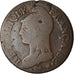 Münze, Frankreich, Dupré, 5 Centimes, AN 5, Strasbourg, S, Bronze, KM:640.4