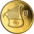 Munten, Israël, 1/2 New Sheqel, 2006, UNC-, Aluminum-Bronze, KM:159