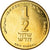 Moneda, Israel, 1/2 New Sheqel, 2006, SC+, Aluminio - bronce, KM:159