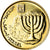 Moneda, Israel, 10 Agorot, 2009, SC, Aluminio - bronce, KM:158