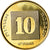 Moneta, Israel, 10 Agorot, 2009, MS(64), Aluminium-Brąz, KM:158
