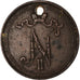 Moneda, Finlandia, Nicholas II, 10 Pennia, 1900, BC+, Cobre, KM:14