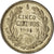 Münze, Chile, 5 Centavos, 1904, Santiago, error cud coin, SS+, Silber, KM:155.2