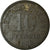Moneta, GERMANIA - IMPERO, 10 Pfennig, 1920, Berlin, error die break, MB+