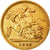 Moneda, Gran Bretaña, Victoria, 1/2 Sovereign, 1895, MBC, Oro, KM:784