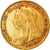 Münze, Großbritannien, Victoria, 1/2 Sovereign, 1897, S+, Gold, KM:784