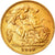 Moneda, Gran Bretaña, George V, 1/2 Sovereign, 1913, EBC, Oro, KM:819