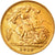 Moneta, Gran Bretagna, George V, 1/2 Sovereign, 1913, SPL, Oro, KM:819