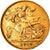 Moneda, Gran Bretaña, George V, 1/2 Sovereign, 1912, London, MBC+, Oro, KM:819