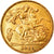 Coin, Great Britain, George V, 1/2 Sovereign, 1911, MS(60-62), Gold, KM:819