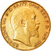 Moeda, Grã-Bretanha, Edward VII, 1/2 Sovereign, 1910, MS(60-62), Dourado