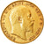 Moneda, Gran Bretaña, Edward VII, 1/2 Sovereign, 1909, EBC, Oro, KM:804